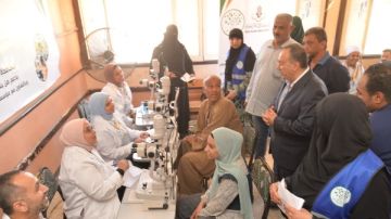 أسيوط.. انطلاق مبادرة الكشف عن مسببات العمى وضعف الإبصار ببني غالب أسيوط.. انطلاق مبادرة الكشف عن مسببات العمى وضعف الإبصار ببني غالب