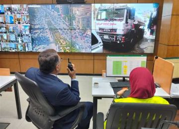 استمرار أعمال إصلاح الكسر بخطي مياه طلخا وبني عبيد في الدقهلية