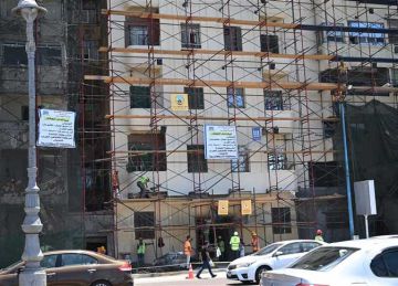  المقاولون العرب بالإسكندرية: استلام 44 عقارا مطلا على الكورنيش لترميمها.. و30 اخرى شديدة الضرر