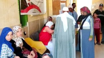 قوافل 100 يوم صحة تواصل عملها بالوادي الجديد