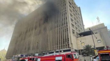 النيابة تطلب تقرير الأدلة الجنائية في واقعة حريق سنترال رمسيس