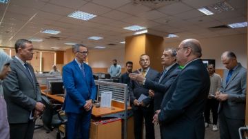 في جولة مفاجئة.. وزير الإنتاج الحربي يتفقد شركة TUYA Technology لنظم المعلومات