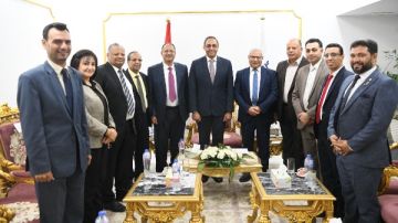 محافظ قنا لـ وفد الكنيسة الإنجيلية: حريصون على فتح قنوات التواصل مع المؤسسات الدينية