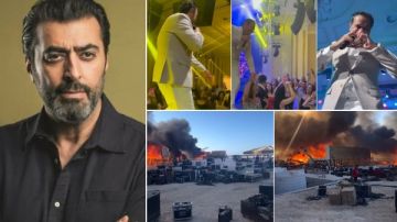 أخبار الفن حريق في حفل بالساحل الشمالي.. وتهديد باسم ياخور بالقتـ.ـل