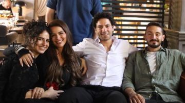 الصور الأولى من حكاية بتوقيت 28 لـ هنادي مهنا وأحمد جمال سعيد الصور الأولى من حكاية بتوقيت 28 لـ هنادي مهنا وأحمد جمال سعيد