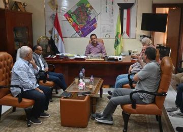 جهاز تنمية العاشر يناقش التجهيزات النهائية لتشغيل توسعات محطة مياه مدينة بدر جهاز تنمية العاشر يناقش التجهيزات النهائية لتشغيل توسعات محطة مياه مدينة بدر