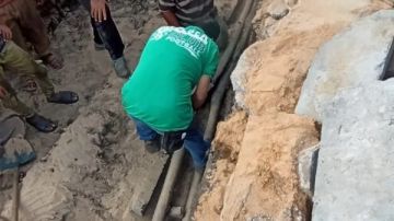 وزارة الكهرباء تنهي أعمال حفر ومد الكابلات الأرضية بمحطة محولات جزيرة الدهب