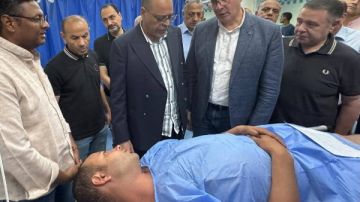 الصحة تعلن أسماء مصابي حادث غرق حفار البترول بجبل الزيت واستمرار البحث عن المفقودين