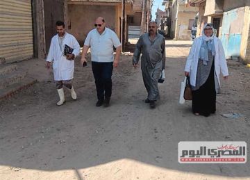 تحصين 8500 رأس ماشية ضد الأمراض الوبائية بسيدي غازي في كفر الشيخ