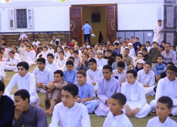 حفل جماعي للأطفال المشاركين في البرنامج الصيفي التثقيفي للنشء بـ مطروح حفل جماعي للأطفال المشاركين في البرنامج الصيفي التثقيفي للنشء بـ مطروح