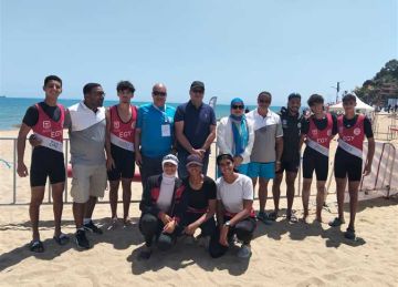 منتخب التجديف يحصد 5 ذهبيات في دورة الألعاب الأفريقية بالجزائر