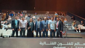 نائب رئيس اتحاد الجوجيتسو ورئيس لجنة الـMMA يشهدان بطولة العالم للفنون القتالية المختلطة بالإمارات نائب رئيس اتحاد الجوجيتسو ورئيس لجنة الـMMA يشهدان بطولة العالم للفنون القتالية المختلطة بالإمارات
