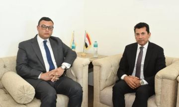 وزيرا الإسكان والشباب والرياضة يتابعان ملفات العمل وأوجه التعاون المشترك وزيرا الإسكان والشباب والرياضة يتابعان ملفات العمل وأوجه التعاون المشترك