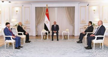 الرئيس السيسى يستقبل المستشار عقيلة صالح رئيس مجلس النواب الليبى.. فيديو