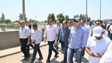 وزير الري يتفقد مشروعات المنظومة المائية بمحافظتي الشرقية والقليوبية