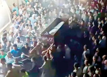 المنوفية تودع جثامين ضحايا الحادث الجديد المنوفية تودع جثامين ضحايا الحادث الجديد