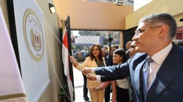 3 وزراء ومحافظ يفتتحون مكتب توثيق محكمة جنوب الجيزة 3 وزراء ومحافظ يفتتحون مكتب توثيق محكمة جنوب الجيزة
