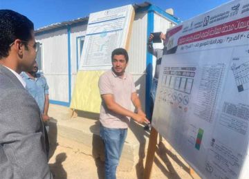 نائب محافظ مطروح يتفقد محطة معالجة الصرف الصحي.. وحملة نظافة بالكيلو 4 بمطروح