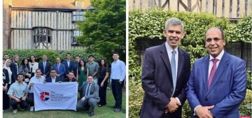 العريان يلتقي طلاب الجامعة البريطانية بإنجلترا ويشيد بتجربتهم التعليمية صور العريان يلتقي طلاب الجامعة البريطانية بإنجلترا ويشيد بتجربتهم التعليمية صور