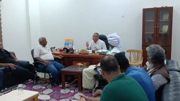 اجتماع تمهيدي في حلايب استعدادا للجلسة التشاورية حول المخطط الاستراتيجي الجديد