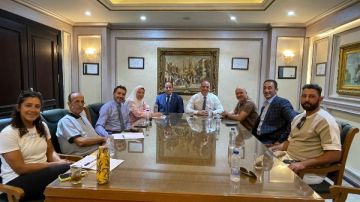 اجتماع تنسيقي قبل إقامة بطولة الجمهورية للتجديف في بورتوسعيد اجتماع تنسيقي قبل إقامة بطولة الجمهورية للتجديف في بورتوسعيد