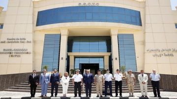 مركز الساحل والصحراء لمكافحة الإرهاب يستقبل وفدا رفيع المستوى من حلف الناتو مركز الساحل والصحراء لمكافحة الإرهاب يستقبل وفدا رفيع المستوى من حلف الناتو