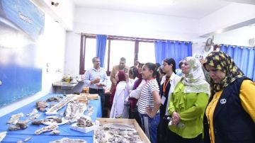 جامعة الوادى الجديد تستقبل طلاب مشروع إعداد قائد للتعليم قبل الجامعي