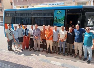 فرقة العريش للفنون الشعبية تطير إلى الأردن للمشاركة في مهرجان جرش