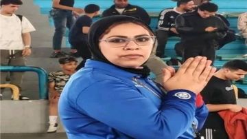 وزير الشباب والرياضة ينعى الحكم الدولي في المصارعة أمينة رفيق