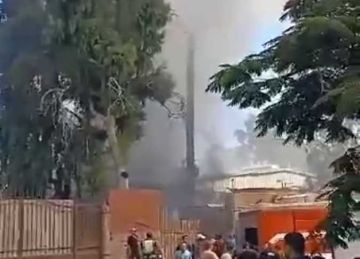 إخماد حريق مصنع أقمشة بـ المنطقة الصناعية في العاشر من رمضان