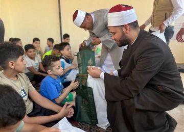  بيت الزكاة والصدقات يصل المنوفية لدعم 5400 طفل من حفظة القرآن (صور)