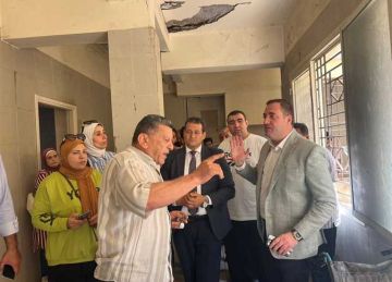 شروخ وتشقق الجدران والأسقف .. لجنة هندسية لرفع المقايسات النهائية لترميم وحدة البرنس الصحية بالإسكندرية (صور) شروخ وتشقق الجدران والأسقف .. لجنة هندسية لرفع المقايسات النهائية لترميم وحدة البرنس الصحية بالإسكندرية (صور)