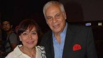 صورة نادرة.. تيسير فهمي تحتفل بعيد زواجها الأربعين صورة نادرة.. تيسير فهمي تحتفل بعيد زواجها الأربعين