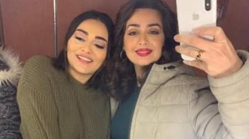 راندا البحيري تشارك جمهورها صورا مع هبة مجدي: بحبها