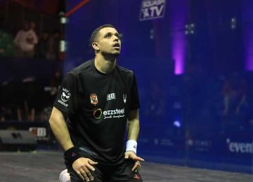  بتحارب في بلدي .. رسالة غامضة من مصطفى عسل لاعب الاسكواش