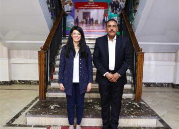 محافظ مطروح يوجه الشكر لوزيرة التخطيط على رعايتها لمصابي الألغام بمطروح