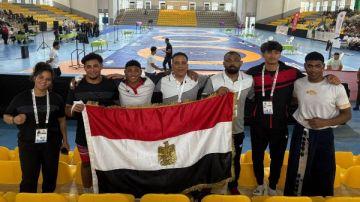 اتحاد المصارعة يحصد 6 ميداليات متنوعة في دورة الألعاب الأفريقية المدرسية