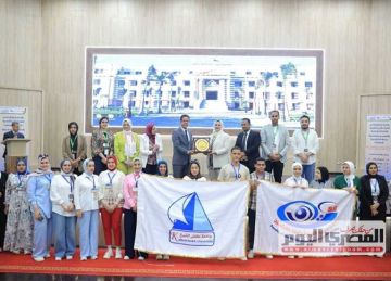 15 جائزة لطلاب تربية نوعية كفر الشيخ في ملتقى الإبداع بجامعة بنها