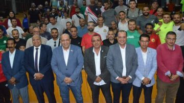 رئيس اتحاد الكونغ فو يتفقد دورة صقل المدربين بالإسكندرية
