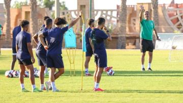 المصري يواصل استعداداته بمعسكر تونس للموسم الجديد