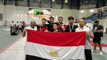 مصر ترفع رصيدها إلى 110 ميداليات في دورة الألعاب الإفريقية للمدارس بالجزائر