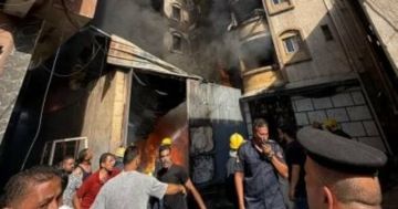 حريق بمخزن خردة في بولاق أبو العلا.. ومحافظ القاهرة يوجه بمتابعة الموقف حريق بمخزن خردة في بولاق أبو العلا.. ومحافظ القاهرة يوجه بمتابعة الموقف