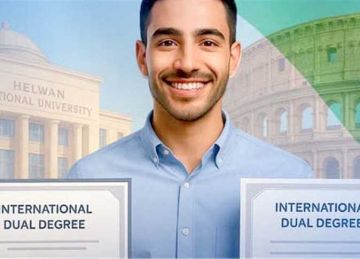 طلاب جامعة حلوان الأهلية يبتكرون نظاما إلكترونيا متطورا لتنظيم عملية استلام ملفات الطلاب