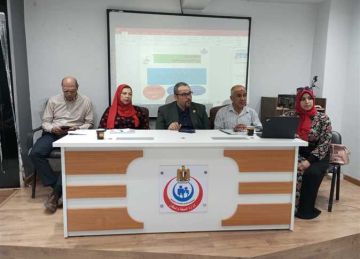وكيل صحة الشرقية يبحث خطة السلامة والصحة المهنية وآليات تطبيقها بالمنشآت الطبية وكيل صحة الشرقية يبحث خطة السلامة والصحة المهنية وآليات تطبيقها بالمنشآت الطبية