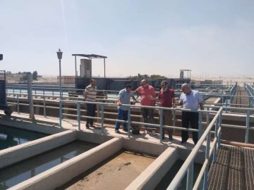 رئيس مياه البحر الأحمر يتابع اللمسات النهائية لازدواج خط مياه الكريمات رئيس مياه البحر الأحمر يتابع اللمسات النهائية لازدواج خط مياه الكريمات