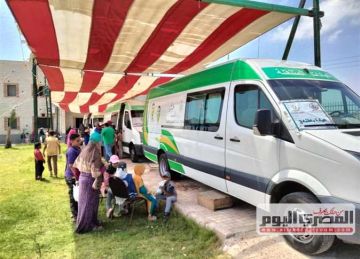  صحة كفر الشيخ تفحص 1080 مواطنا بقرية السيد البدوي بمطوبس
