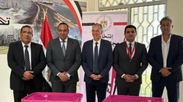 أمانة المصريين بالخارج بمستقبل وطن تتابع أعمال تصويت الجاليات للشيوخ