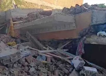 التقارير الأولية عن سبب انهيار عقار قرية أبوشيل بأسيوط: خلل في التربة التقارير الأولية عن سبب انهيار عقار قرية أبوشيل بأسيوط: خلل في التربة