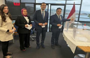 انتهاء التصويت بانتخابات مجلس الشيوخ في سفارة مصر بنيوزلندا