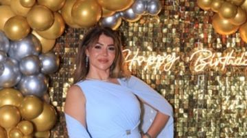 بالصور .. لقاء سويدان تحتفل بعيد ميلادها